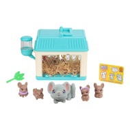 Mama Surprise Minis. Feed and Nurture a Lil' Mouse. She has 2, 3, or 4 Babies with Surprise Accessor
