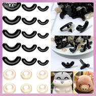 CXXP 20pcs/10pairs Safety Plastic Stuffed Toys Parts Eyes Crafts Thread Eyes Nose Puppet Crystal Eye Dolls DIY Tools