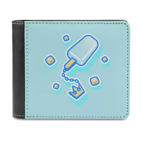 Kingdom Pop Men Wallet Pu Leather Short Male Purses Credit Card Wallet For Men Money Bag Kingdom Hea