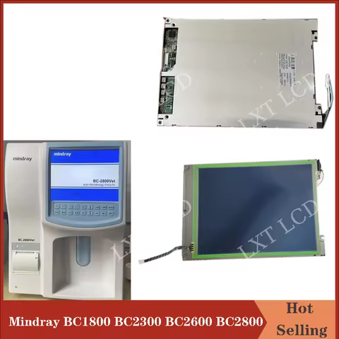 Original 7.8 inch LCD Display Screen For BC1800 Bc2300 Bc2600 Bc2100 Bc2800 BC-2800VET Machine Indus