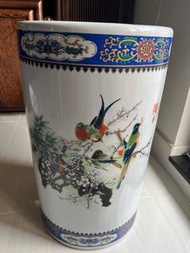 中式花鳥 花瓶 花樽 Chinese Vase