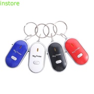 INSTORE Keyfinder Mini Pet Tracker Keyring Flashing Light Torch 4 Colors Locator Tracker