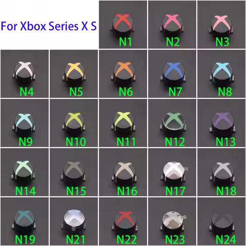 Replacement For Microsoft Xbox Series X Wireless Controller ABXY Button kit For Xbox S X Gamepad But