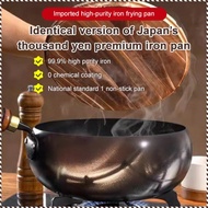 Pure Iron  Skillet  NonStick Pure Iron Uncoated  Skillet