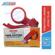 Tape Dispenser 2 Inchi Joyko [TD-2S] / Tape Cutter Solatip / Alat Pemotong Lakban Besar / Alat Lakba