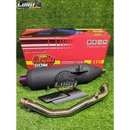 CLICK / PCX 160 / NMAX / AEROX / MIO I 125 / SPORTY BOM X CNC POWER PIPE TITANIUM TIP BOM RANGSIT