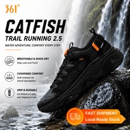 361 Degrees Hiking Sungai 2.5 Catfish Unisex River Trekking Shoes Mesh Breathable Water Hiking Sanda