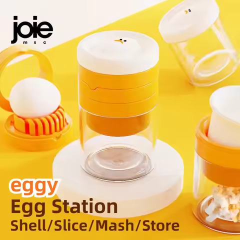 Joie Egg Station Multi-functional Egg Tool Bakeware Egg Slicer Peeler Creative Egg Processing Statio