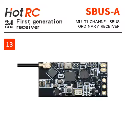 HOTRC SBUS-A Multichannel SBUS Ordinary 2.4G Receiver for Transmitter CT-6A CT-6B CT-8A CT-8B CT-10B