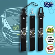 GANTUNGAN KEYCHAIN INITIAL D 002 HANGER hp KEYCHAIN/ BAG HANGER