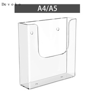 [Devoko] Acrylic Brochure Holder, Organizer, Modern Literature Holder, Flyer Display Stand for Menus