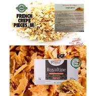 Feuilletine/ Crepe Pieces 100g, 250g (Halal certified) Brand DGF/ French (M) (For baking/ decoration