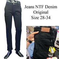 Celana Panjang SKinny NTF Denim Stretch premium / Celana jeans panjang pria pensil distro / Celana p