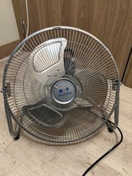(最後兩把) (原價$400 ) - 14吋，350mm, 牛角扇，風扇，Pedestal fan, 坐地，座地，不鏽鋼，地盤。強風。100% work, 99% new