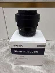 Sigma 56mm f1.5 XF mount fujifilm 富士大光圈