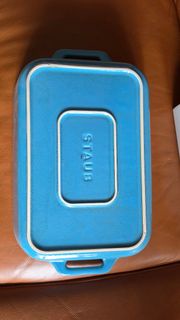 Staub 藍色陶瓷焗盤