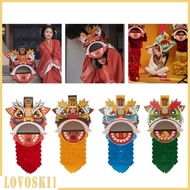 [Lovoski1] 1 Piece Lion Material, Chinese Spring Festival, Lion Dance Head,