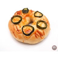 Jalapeno bagel Amherst-style (100g dough weight)