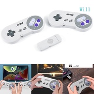 Will Video Game Console High-difinition Gamepad SF900 Family TV Wireless Game Machine Built-in 1500 Games with Two Contr