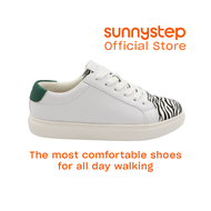 Sunnystep - Elevate Sneaker Zebra Green - Most Comfortable Walking Shoes