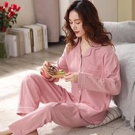 247 100% Cotton Pajama For Women Winter Soild Pink Pijamas Feminino Warm Sleepwear White PJ 20 2wo