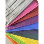 10 in 1 3ply Colourful Face Mask Adult Disposable Beautiful Colour