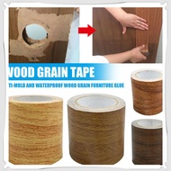 Floor Furniture Renovation Skirting Line Sticker Home Decoration Realistic Wood Grain Repair Adhensive Duct Tape Home Decor Accessories YO