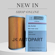 Oil Filter MITSUBISHI CANTER FE111-6DR5 ENGINE Brand CORNER MD-31440-12030/GRKP