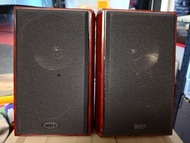 KEF XQ10 玫瑰木色鋼琴烤漆 書架喇叭