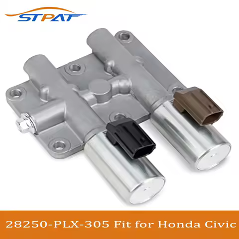 STPAT 28015-PLX-305 28250PLX305 90428D 88957A Transmission Dual Solenoid Compatible With Civic 2001-