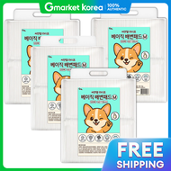 Basic Dog Pads 20g 100 Sheets X 4 Packs Total 400 Sheets