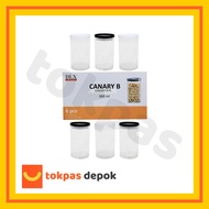 Eid Jar Canary B Airtight Glass Jar 880 ML SET 6 pcs Canary B/PL ST C 103 31