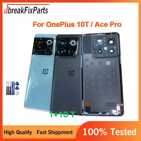 Back Door For OnePlus 10T / Ace Pro Rear Battery Cover Shell Housing Case