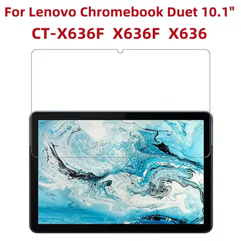 1PCS Tempered Glass Tablet Screen Protector For Lenovo Chromebook Duet 10.1 Inch CT-X636F X636F X636