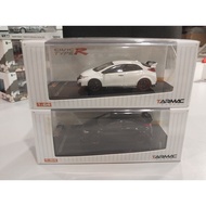 Tarmac Works Honda Civic FK2 Type R White Black model diecast 1/64