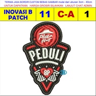 HOT 2024 PIZZA LOGO EMBROIDERY PATCH C-A1