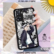 Case hp Oppo a77s Motif [NEWANIMEGOJO] Cool Premium Aesthetic Softcase Hardcase Casing Silicone Mobi