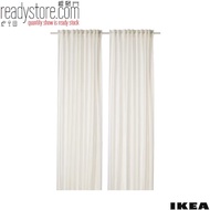 IKEA DYTAG Curtains (1 Pair) 145cm*250cm - White