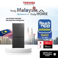 Toshiba GR-RF531WI-PMY(60E) 530L Multi Door Inverter Refrigerator /Peti Sejuk/ 冰箱