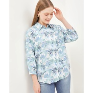KEMEJA AKO 3 Sleeve Shirt/4 Diffa Abs Sage | 14-2924