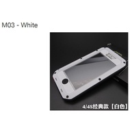 Pre Order>Full Metal Protection Durable Armor Casing Case Cover iPhone 4/4s