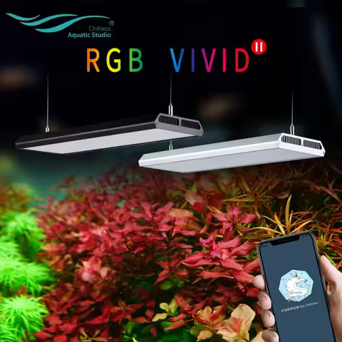 Chihiros RGB Vivid 2 Aquarium Lighting LED Light Water Plant Planting Intelligent Plant LED Light Fi
