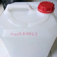 [ COD ] aquabides, aquabidest 20 liter TERJAMIN