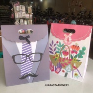 3206 Gift Ribbon Bag with Many Motifs Gift Bag/ Gift Bag Paper Bag Paperbag Souvenir paper bag gift 