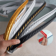 1pc 1m/39.37in PVC Home Decor Self-Adhesive Soft Strip, Ceiling & Floor Gap Filler, Wall Decor Stick