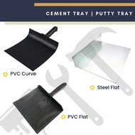 PVC Steel Cement Tray | Sudu Kiri | Sudu Plaster | Dulang Simen | Sudu Plastik Besi | Left Handed Tr