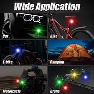 Drone Anti-Collision Warning Lamps LED Strobe Lights 8PCS Scooter Aircraft Flash Indicator Wireless