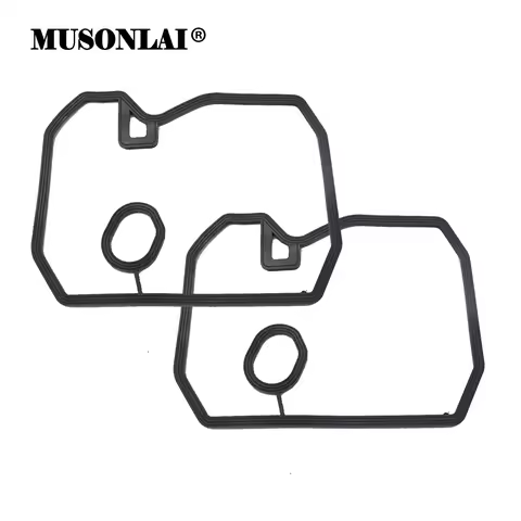 2x Motorcycle Cylinder Head Valve Cover Gasket For Honda XRV650 XRV750 Africa Twin XLV650 NTV650 Dea