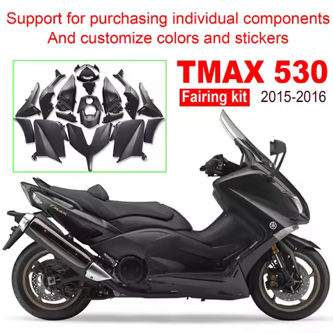 Fit For TMAX 530 T MAX530 T-MAX 530 T-MAX530 TMAX530 2015 2016 Motorcycle Full Fairing Kit Accessori