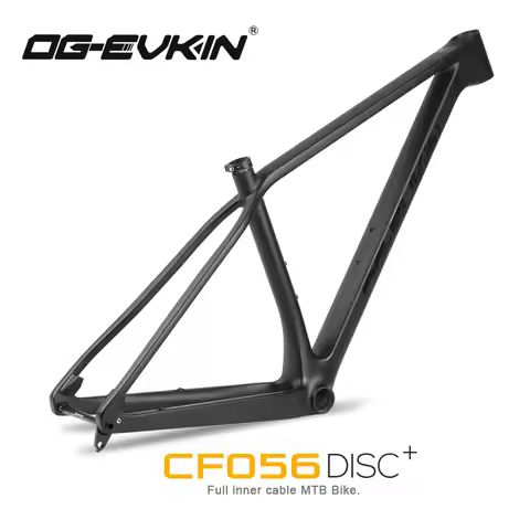 OG-EVKIN CF056 XC MTB Carbon Mountain Bike Frame 12X148 Thru-Axle 29er BB92 Disc Full Interal Routin